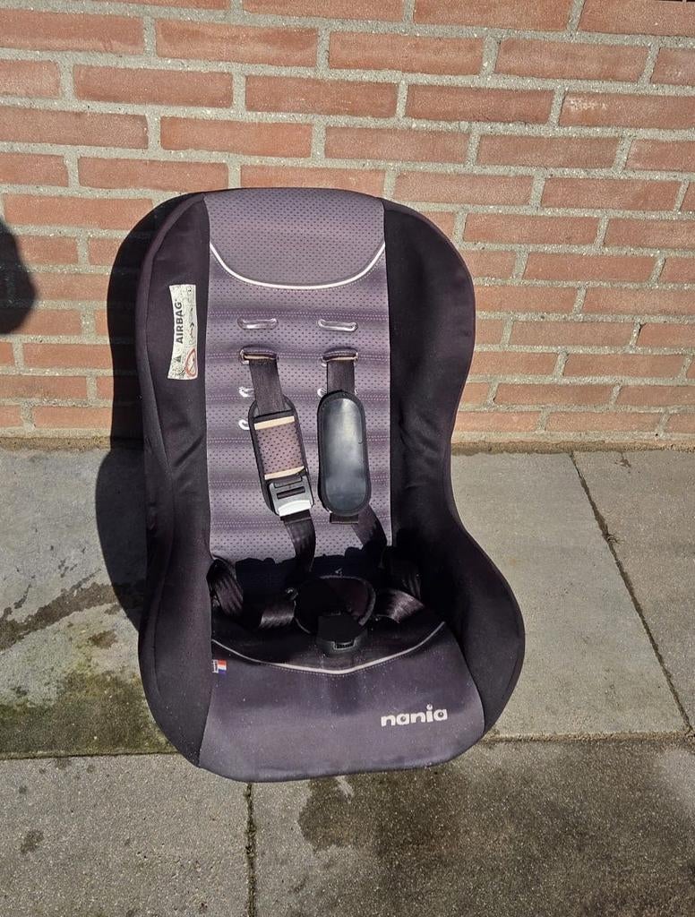 Nania autostoel - veilig en comfortabel, Overige merken, Verstelbare rugleuning, Ophalen of Verzenden, 9 t/m 36 kg