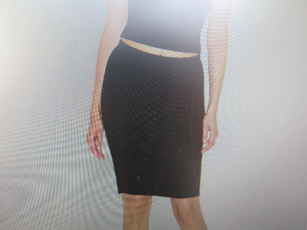 SKIMS Smooth midi rok van jersey, maat M, nieuw, Maat 38/40 (M), Zwart, Nieuw, Ophalen of Verzenden