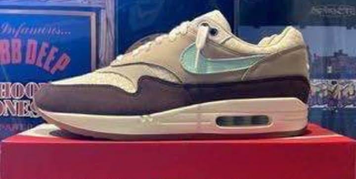 Nike Air Max 1 Hemp maat 45, Ophalen of Verzenden, Nieuw, Overige kleuren