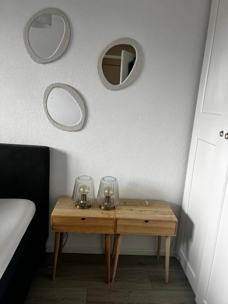 Set van 3 Teddy Spiegels, Ophalen, Minder dan 50 cm, Zo goed als nieuw, Minder dan 100 cm