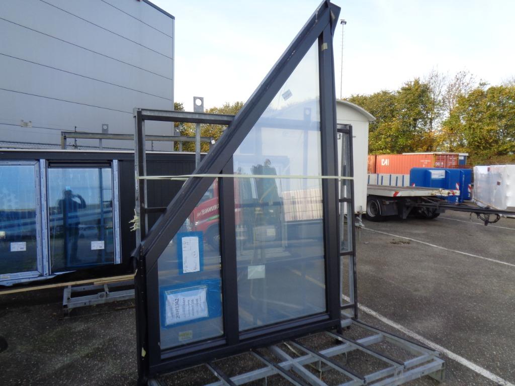 HEBO links  GEVELKOZIJN, HR++ veiligheidsglas,168x278,NIEUW!, Doe-het-zelf en Verbouw, Kozijnen en Schuifpuien, Ophalen, Raamkozijn