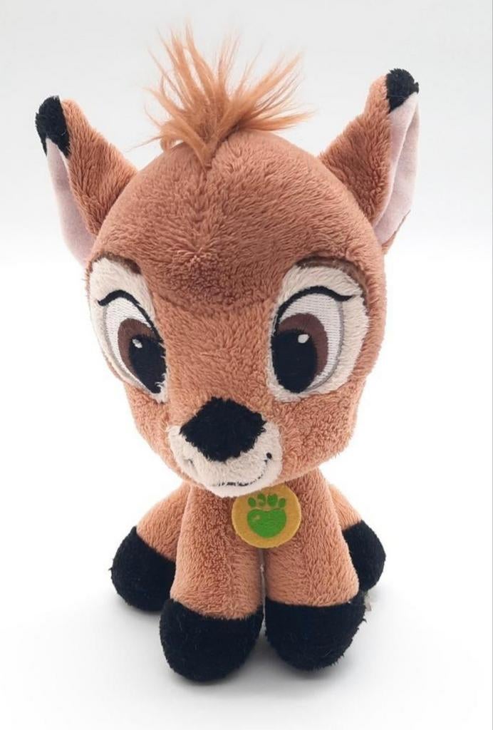 Bambi knuffel ca. 18cm hoog Nicotoy, Verzamelen, Disney, Ophalen of Verzenden, Bambi of Dumbo, Gebruikt, Knuffel