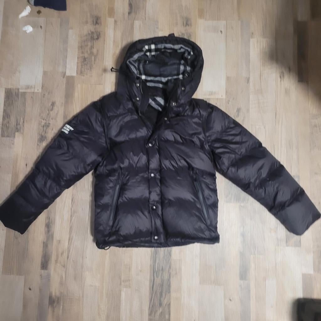 Burberry Puffer jacket - Zwart - Maat M-L, Maat 48/50 (M), Zwart, Ophalen of Verzenden, Zo goed als nieuw