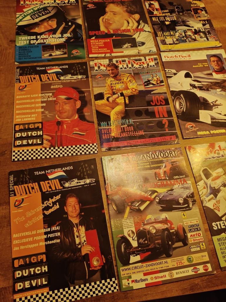 Formule1  Jos Verstappen, Ophalen, Zo goed als nieuw, Formule 1