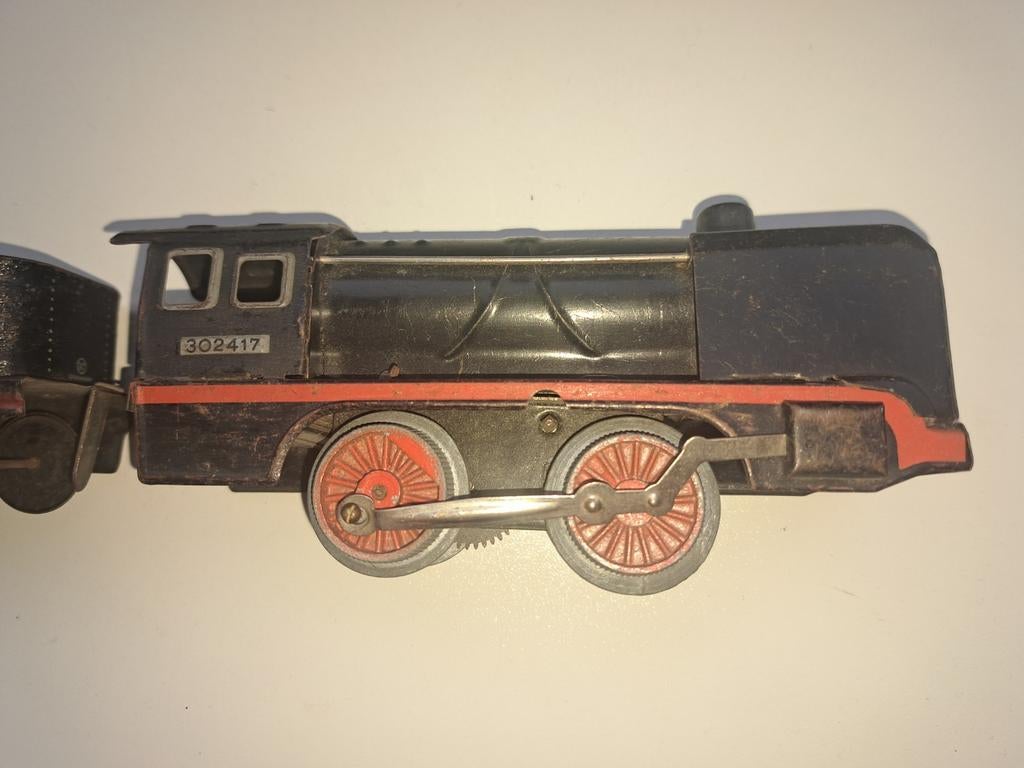 Oude trein, merkloos, Made in Western Germany, Overige merken, Gebruikt, Locomotief, Ophalen of Verzenden