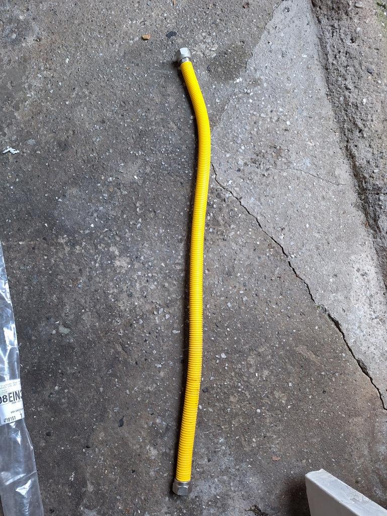 Gele flexibele gasleiding, Ophalen of Verzenden, Minder dan 2 meter, Overige typen
