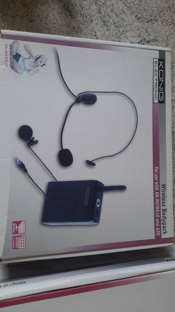 Draadloze microfoons en headset - Nieuw in verpakking, Ophalen of Verzenden
