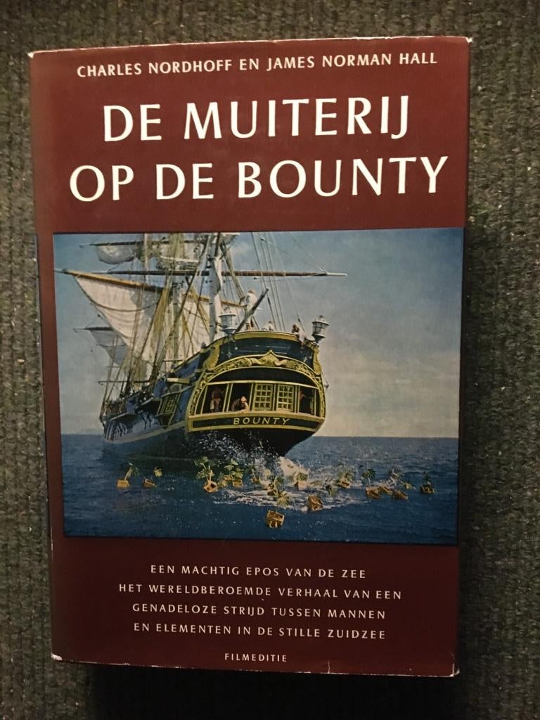 De Muiterij op de Bounty ; Nordhoff, Norman Hall #Maritiem, Boeken, Ophalen of Verzenden, Gelezen, Nordhoff, Norman Hall