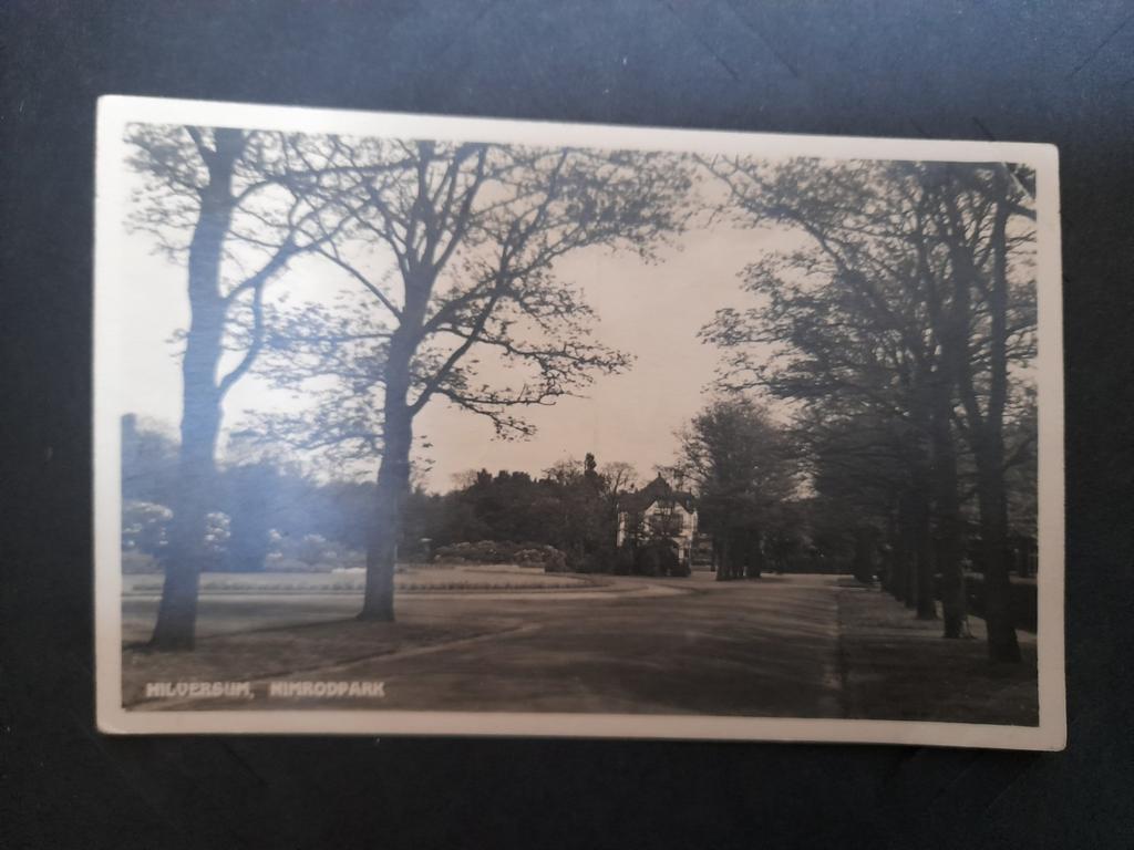 Hilversum, Nimrodpark 1938, Ophalen of Verzenden, 1920 tot 1940, Gelopen, Noord-Holland