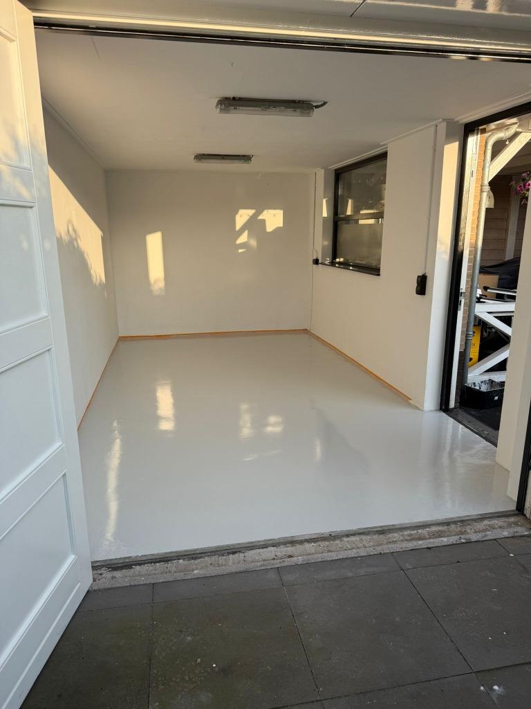 2K Epoxy garagevloer coating 5L=30m2 Lichtgrijs Antraciet, Doe-het-zelf en Verbouw, Verf, Beits en Lak, 7671DA, Nieuw, Ophalen of Verzenden