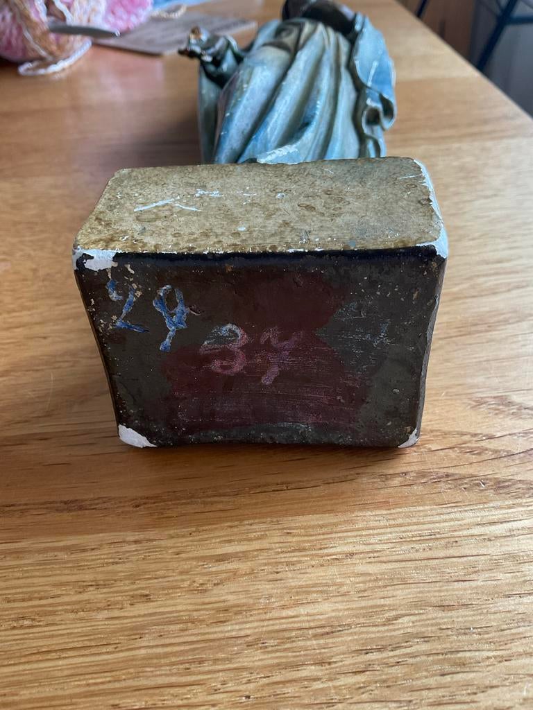 Heilig Hart Jezus beeld - Van Paridon Amsterdam, Antiek en Kunst, Antiek | Religie, Ophalen