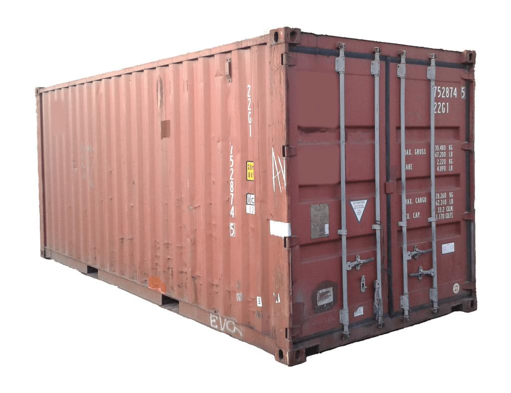 20ft Container te huur - opslagruimte, Ophalen of Verzenden