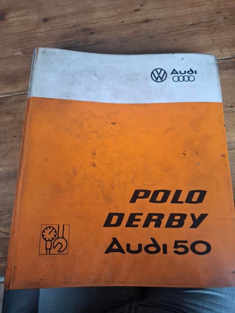 Reparatiehandleiding Polo Derby Audi 50, Ophalen of Verzenden