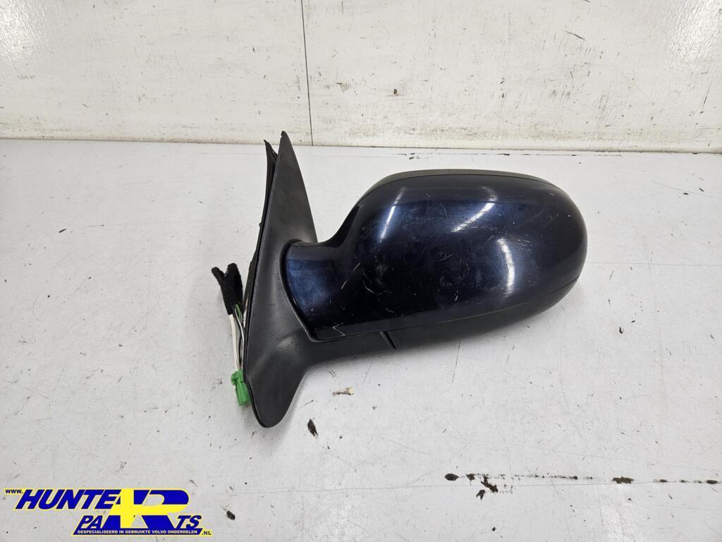 Buitenspiegel L blauw 417 Volvo V70/S60 ('00-'03), Gebruikt, Ophalen of Verzenden, Volvo, Volvo