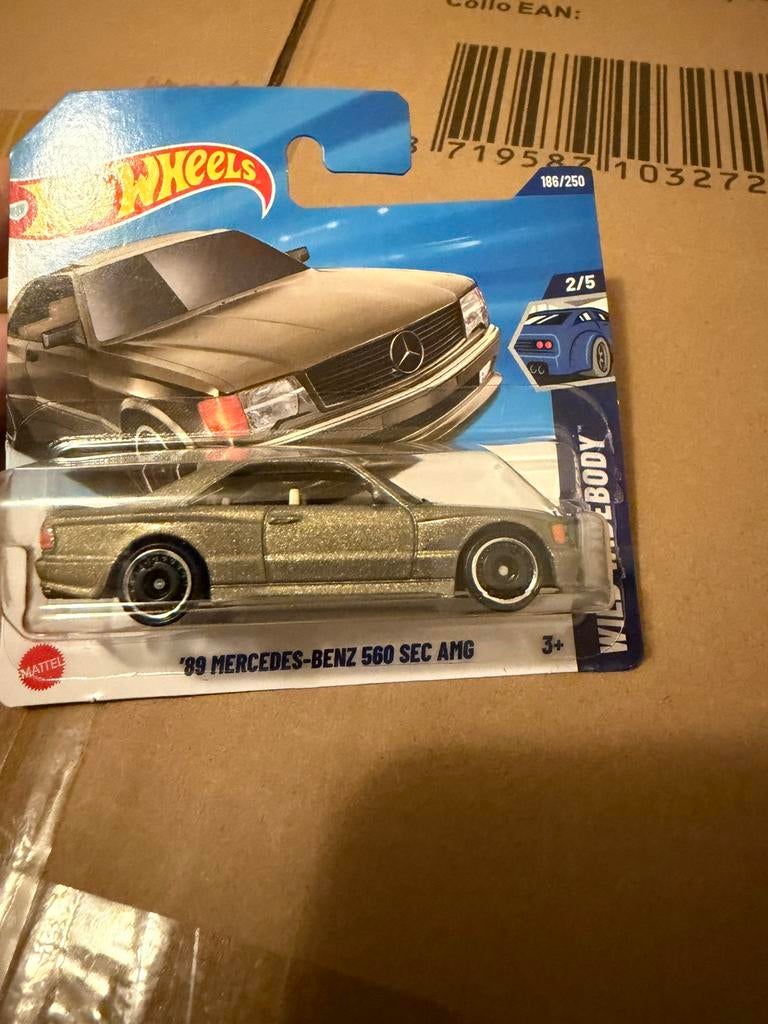 Hotwheels Mercedes 560 AMG 2025 Goud, Ophalen of Verzenden, Zo goed als nieuw, Auto
