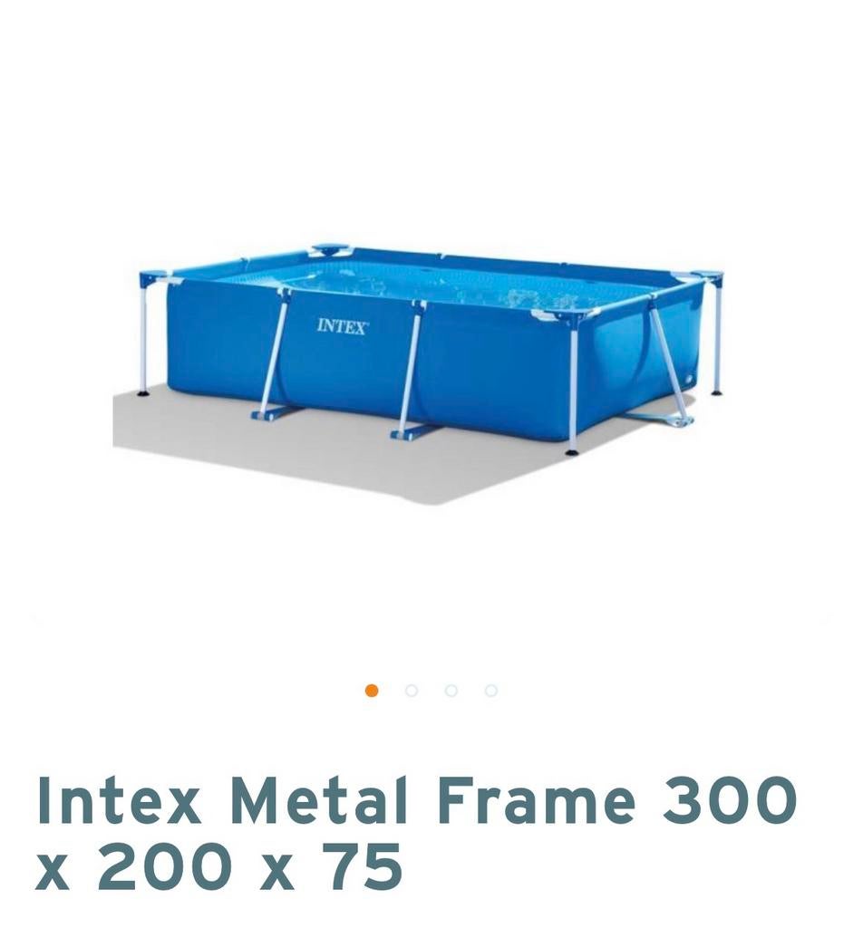 Zwembad Intex, Ophalen, Minder dan 80 cm, Opzetzwembad, Rechthoekig