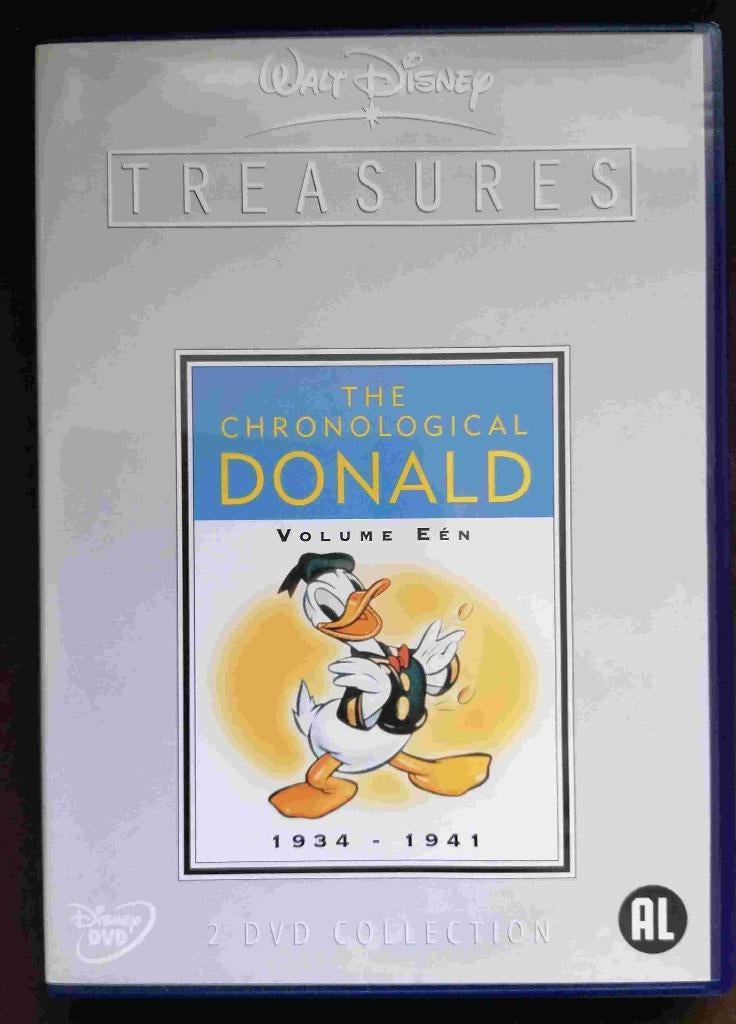 2DVD Walt Disney The Chronological Donald vol. 1, Europees, Tekenfilm, Alle leeftijden, Ophalen of Verzenden
