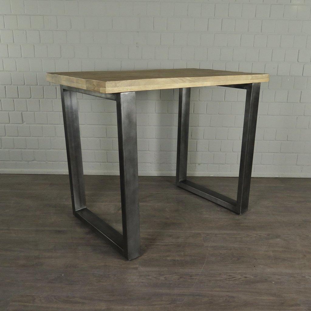 20697 Statafel Bartafel Mangohout 1,41 m x 0,81 m, Ophalen, Nieuw