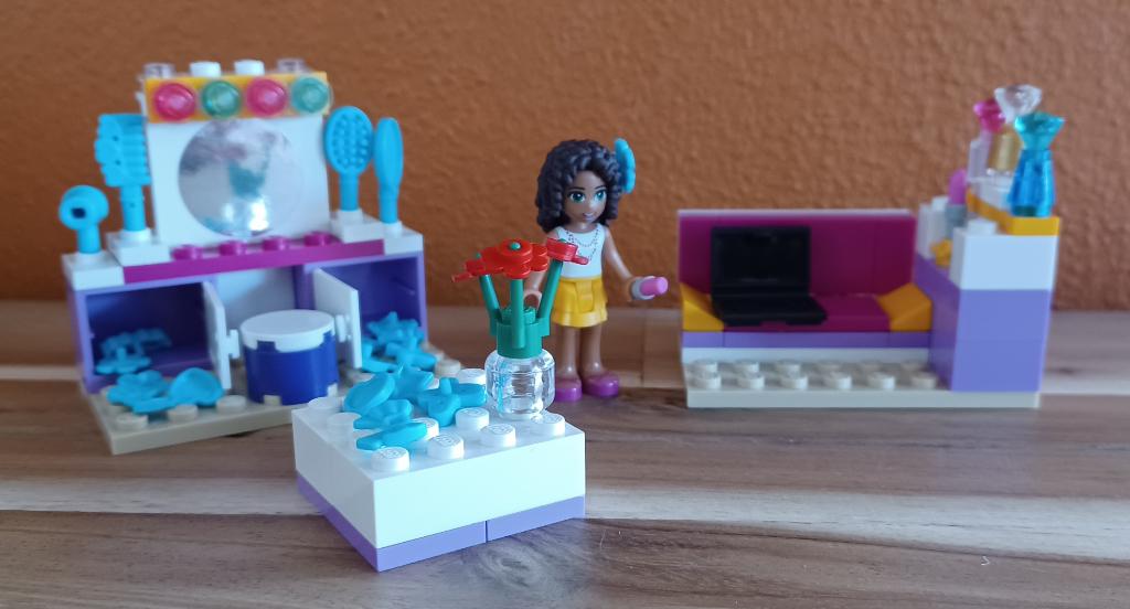 Lego friends. 41009. Andrea's slaapkamer.., Ophalen of Verzenden, Zo goed als nieuw, Lego