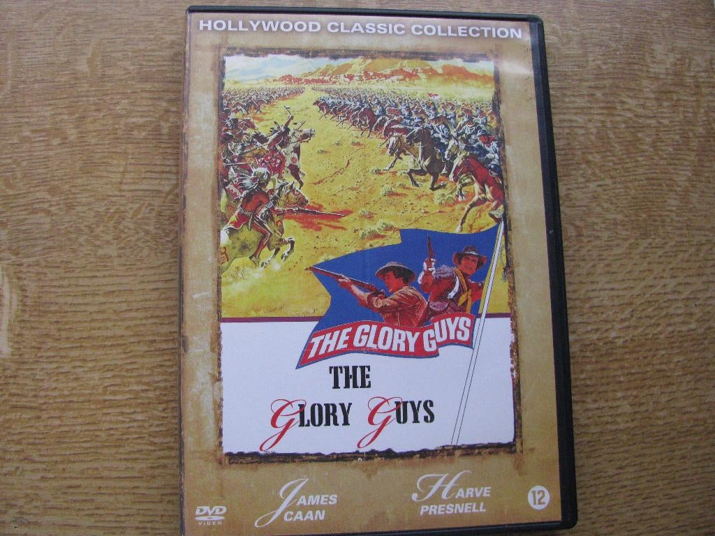 The glory guys - James Caan  oorlog indianen cavalerie leger, Alle leeftijden, Ophalen of Verzenden, Zo goed als nieuw, 1940 tot 1960