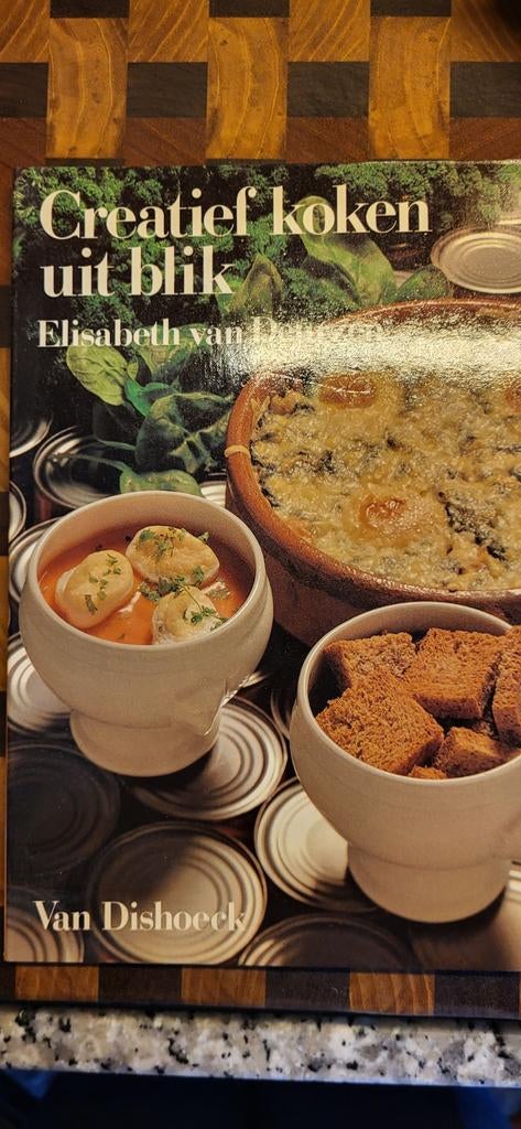 Creatief koken uit blik - Elisabeth van Dishoeck, Gezond koken, Hoofdgerechten, Zo goed als nieuw, Europa