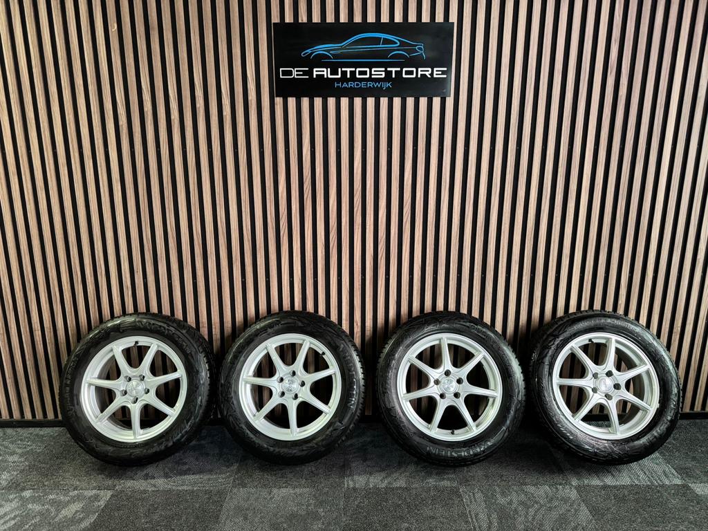 Jeep Cherokee/Renegade/Compass Winterset 225/60/17, Auto-onderdelen, Banden en Velgen, Gebruikt, Banden en Velgen, 17 inch, Personenwagen