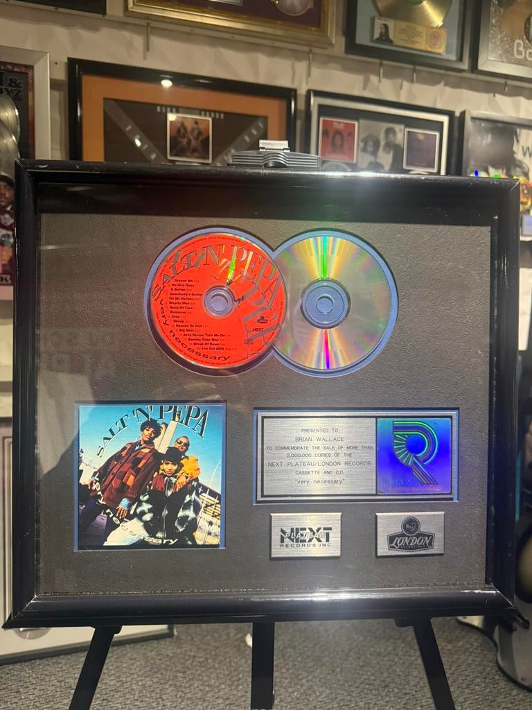 Salt n Pepa - Very Necessary RIAA 2x Platinum Award, Ophalen of Verzenden, Zo goed als nieuw
