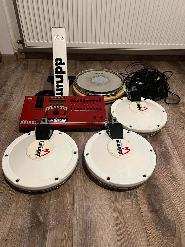 ddrum3 - Full Set - Modul, Kick, Pads, Snare E Drum Drumstel, Ophalen of Verzenden, Gebruikt, Overige merken, Elektronisch