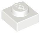 Lego plaatjes/ plates 1x1 wit 20 stuks (new), Ophalen of Verzenden, Nieuw, Losse stenen, Lego