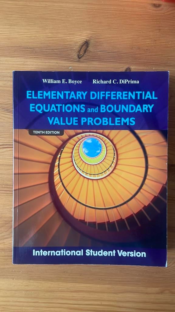 Elementary Differential Equations and Boundary Value Problem, Ophalen of Verzenden, Zo goed als nieuw