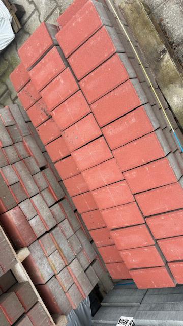 BKK, 8 cm rood, Tuin en Terras, Klinkers, Nieuw, Ophalen of Verzenden, 10 m² of meer