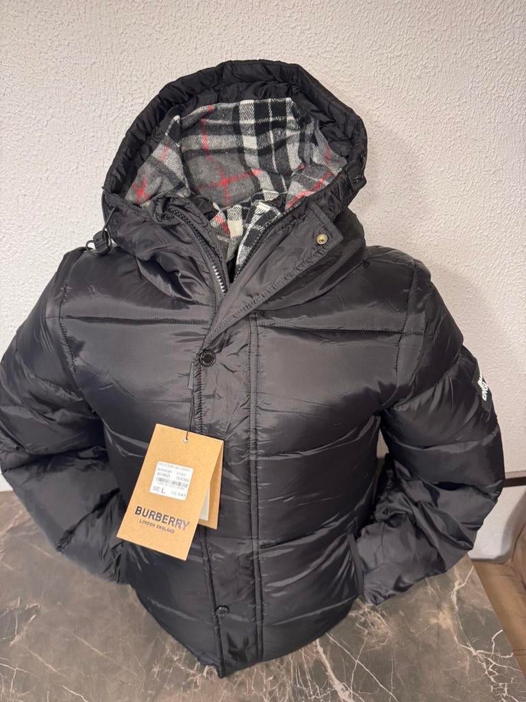 Burberry winter Jas, Ophalen of Verzenden, Zo goed als nieuw, Zwart