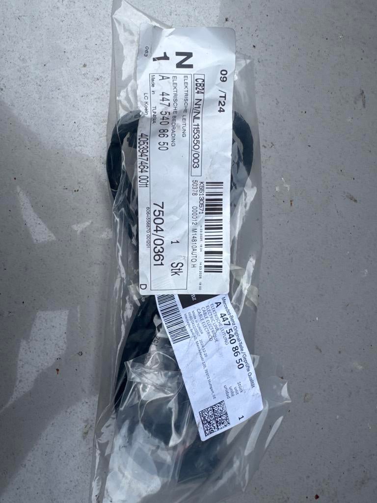 Mercedes-Benz Elektrische Leiding A4475408650 - Nieuw, B, Mercedes-Benz, Q, Nieuw