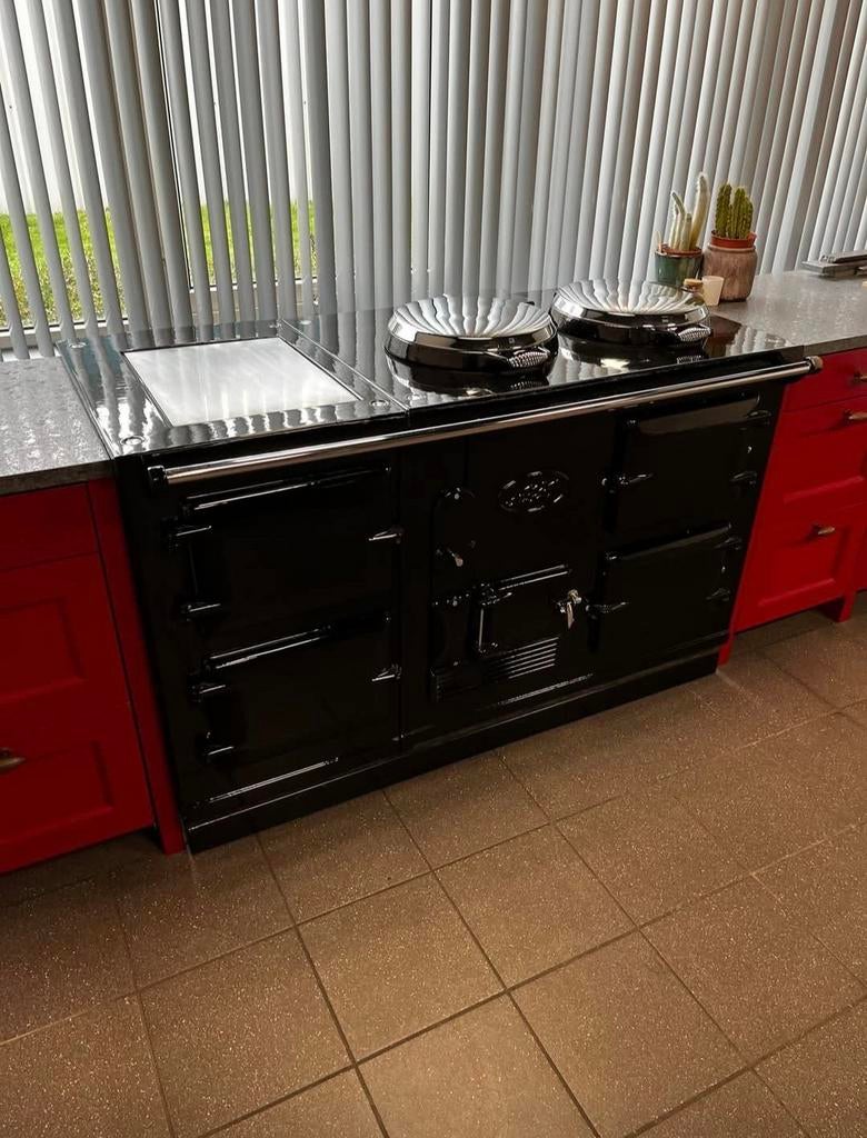 Aga 4 oven elektrisch, Witgoed en Apparatuur, Fornuizen, 60 cm of meer, Ophalen of Verzenden, Zo goed als nieuw, Vrijstaand