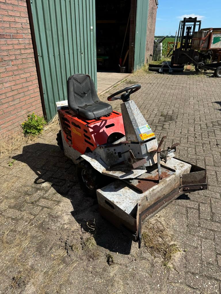 Opknapper scooter met sneeuwschuiver en mestschuif, Tuin en Terras, Zitmaaiers, O, O, Ophalen of Verzenden, O