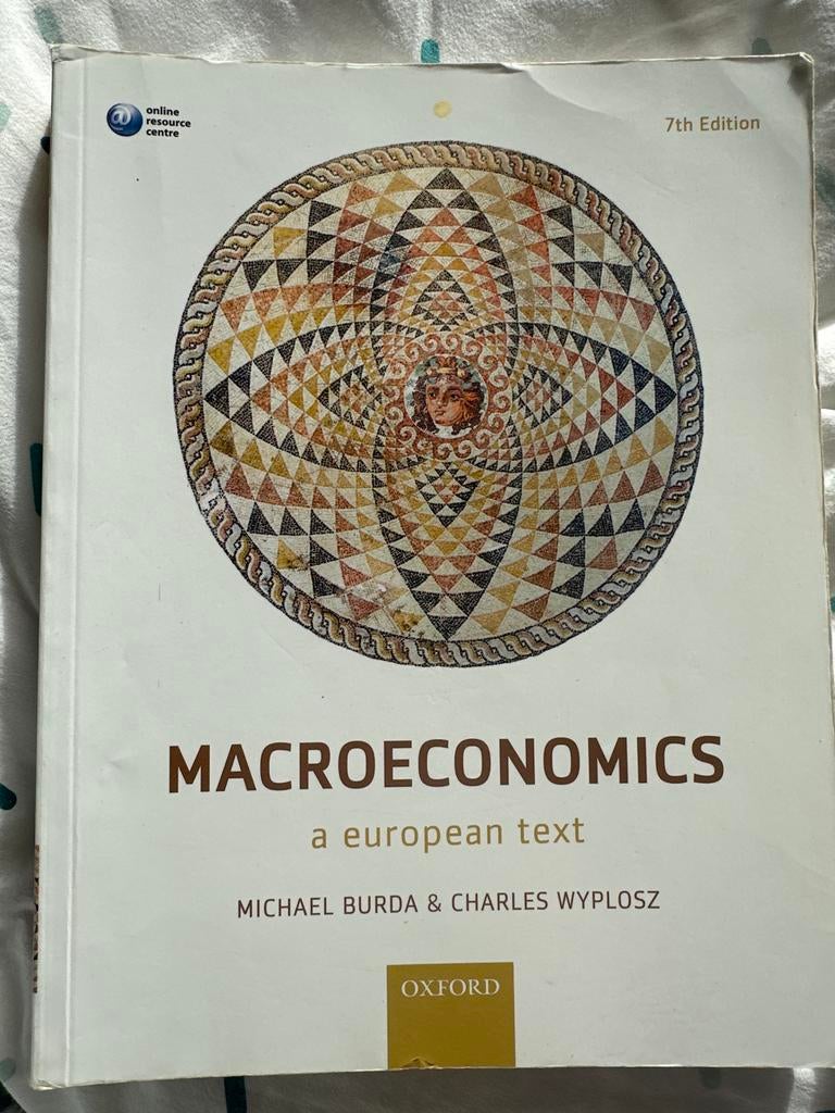 Macroeconomics a European text - Michael Burda & Charles Wyp, Boeken, Ophalen of Verzenden, Beta, Zo goed als nieuw, WO