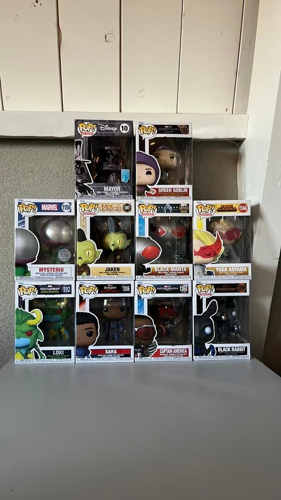 Funko pop, Ophalen