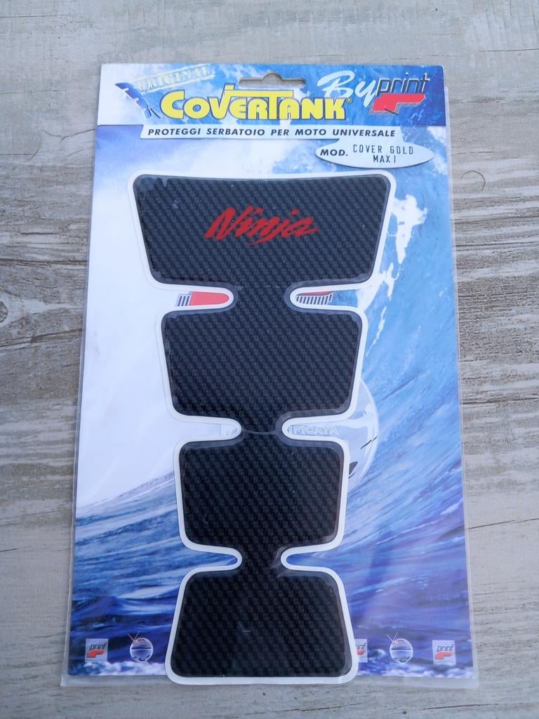 Carbon tankpad Kawasaki Ninja ZXR ZX-6 ZX-7 ZX9 ZX10 ZX12, Motoren, Onderdelen | Kawasaki, Ophalen of Verzenden, Nieuw