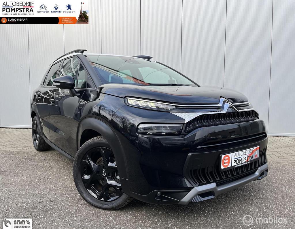 Citroen C3 Aircross 1.2 PureTech 110PK Shine Pack VOL OPTIES, Voorwielaandrijving, 1154 kg, Gebruikt, Zwart
