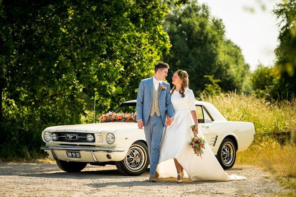 Ford mustang Amerikaan huren trouwauto huren zelf rijden, Personenauto
