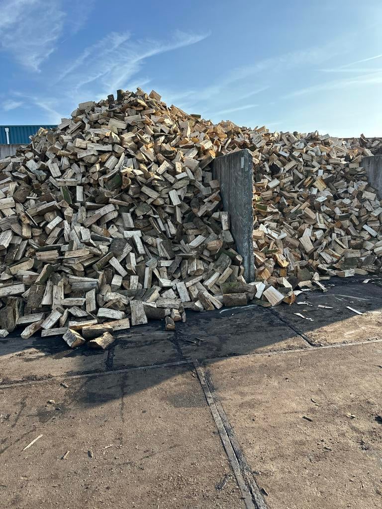 Haardhout te koop - Blokken, Tuin en Terras, Haardhout, Blokken, Overige houtsoorten, 6 m³ of meer, Ophalen