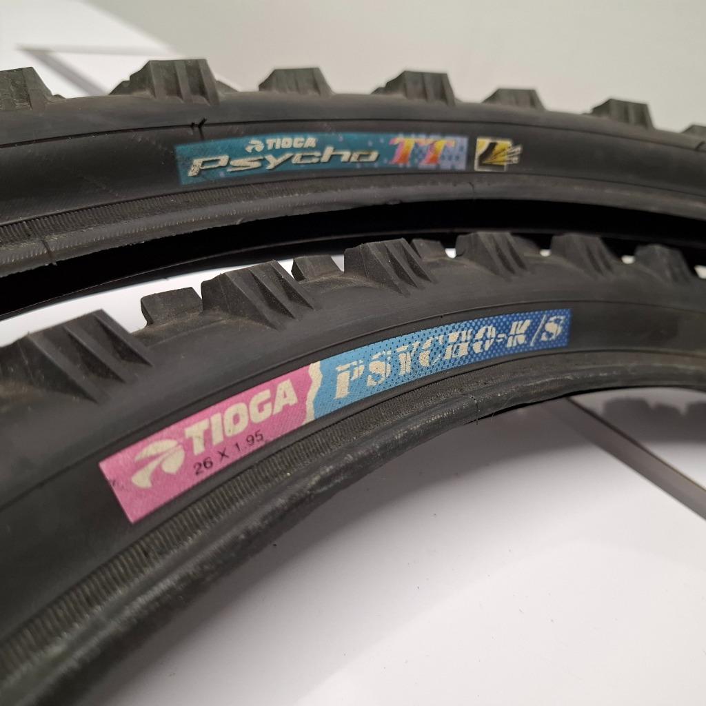 Tioga Psycho MTB Banden RETRO, Ophalen of Verzenden, Gebruikt, Band, Tioga