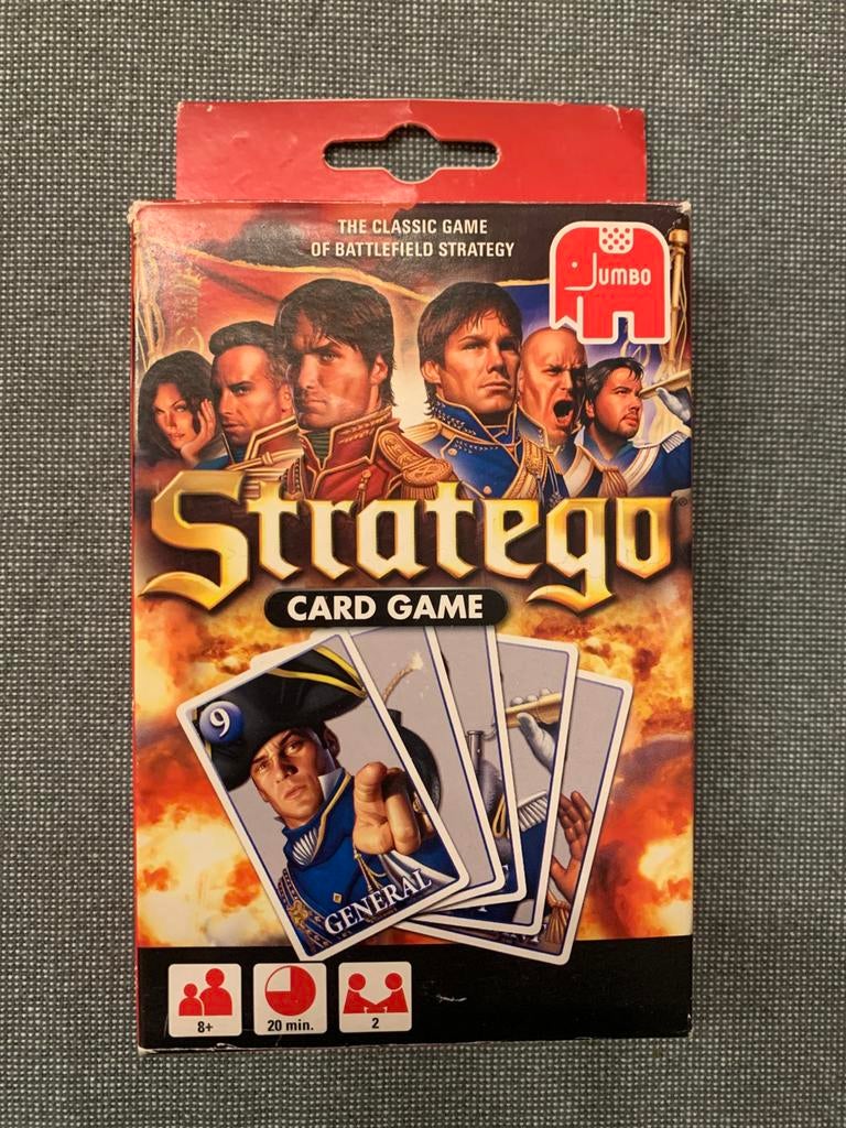 Stratego card game, Hobby en Vrije tijd, Gezelschapsspellen | Kaartspellen, Een of twee spelers, Ophalen of Verzenden, Gebruikt