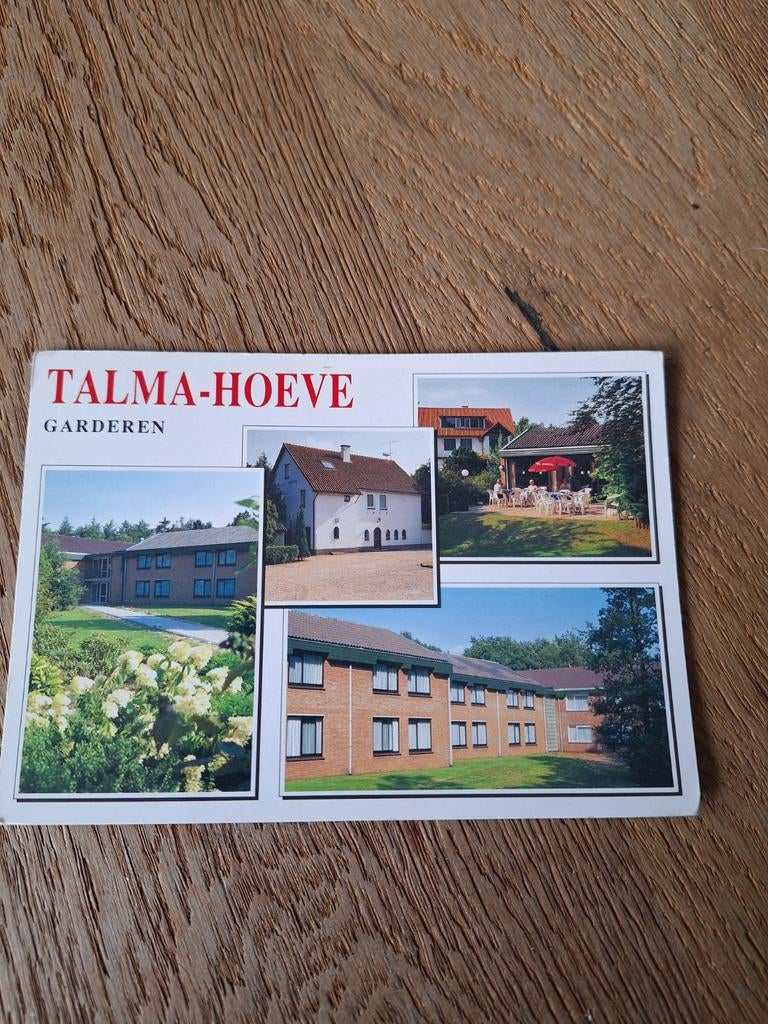 Ansichtkaart Talma-Hoeve Garderen, Verzamelen, Ansichtkaarten | Nederland, Ophalen of Verzenden