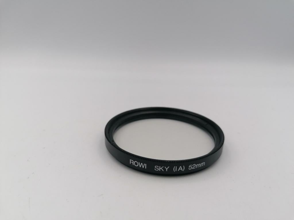 vintage rowi 52mm sky (1A) filter, Ophalen of Verzenden, Niet werkend, 50 tot 60 mm, Overige typen