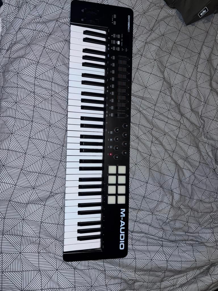 M-audio.  Oxygen61, Muziek en Instrumenten, Midi-apparatuur, Ophalen of Verzenden, Zo goed als nieuw