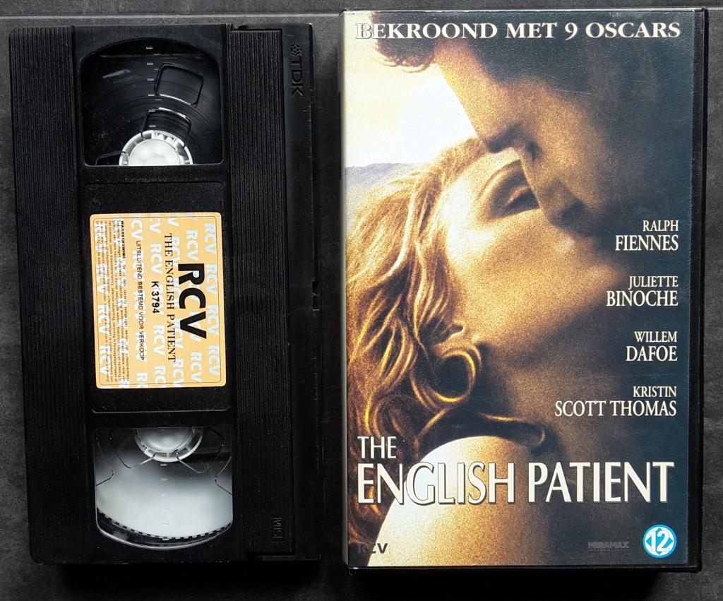 VHS - The English Patient - Video Cassette Band, Alle leeftijden, Ophalen of Verzenden, Zo goed als nieuw, Actie en Avontuur