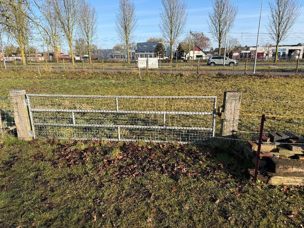 set van 5 gegalvaniseerde poorten - in prijs verlaagd, Tuin en Terras, Tuinhekken en Hekwerk, Ophalen, Gebruikt, Overige materialen