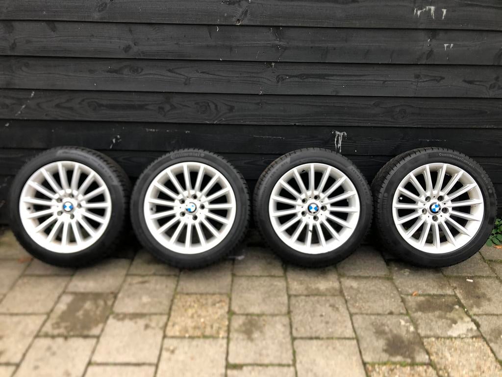 Bmw 5 serie velgen, Ophalen, 18 inch, Banden en Velgen, Winterbanden
