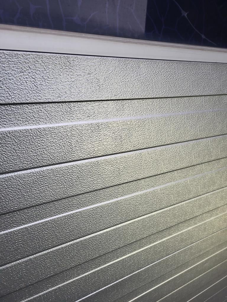 2 garagedeuren panelen Nassau deur 44 mm dik, Ophalen, 120 cm of meer, 215 cm of meer, Garagedeur